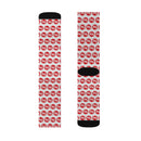 TEQ Toyota Red White Dress Polyester Socks - Reefmonkey