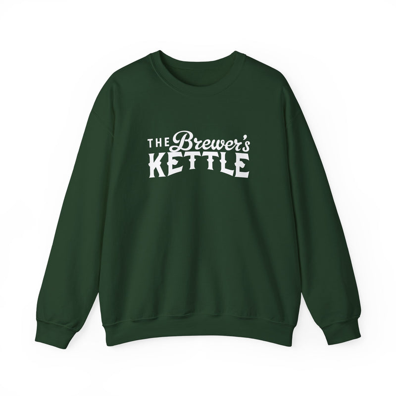 The Brewers Kettle White Logo Unisex Crewneck Sweatshirt