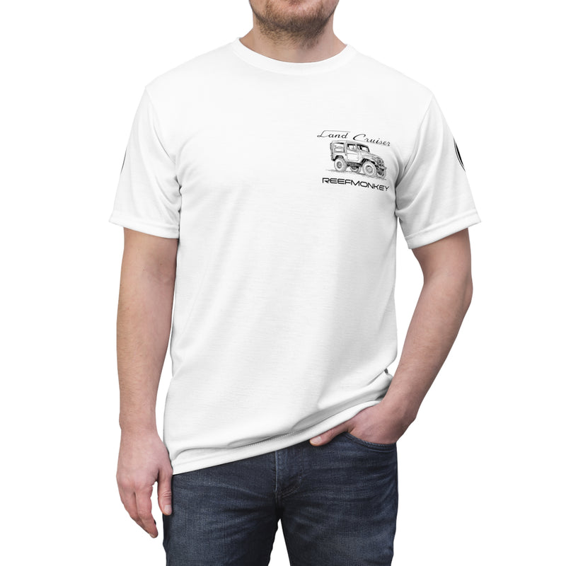 Toyota Land Cruiser FJ40 (White Version) Unisex Premium Tee - Reefmonkey Artist Prisma Denensi