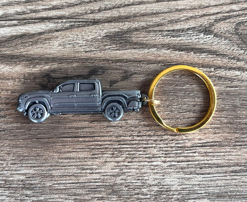 Tacoma Truck Metal 3D Key Chain Toyota - Reefmonkey