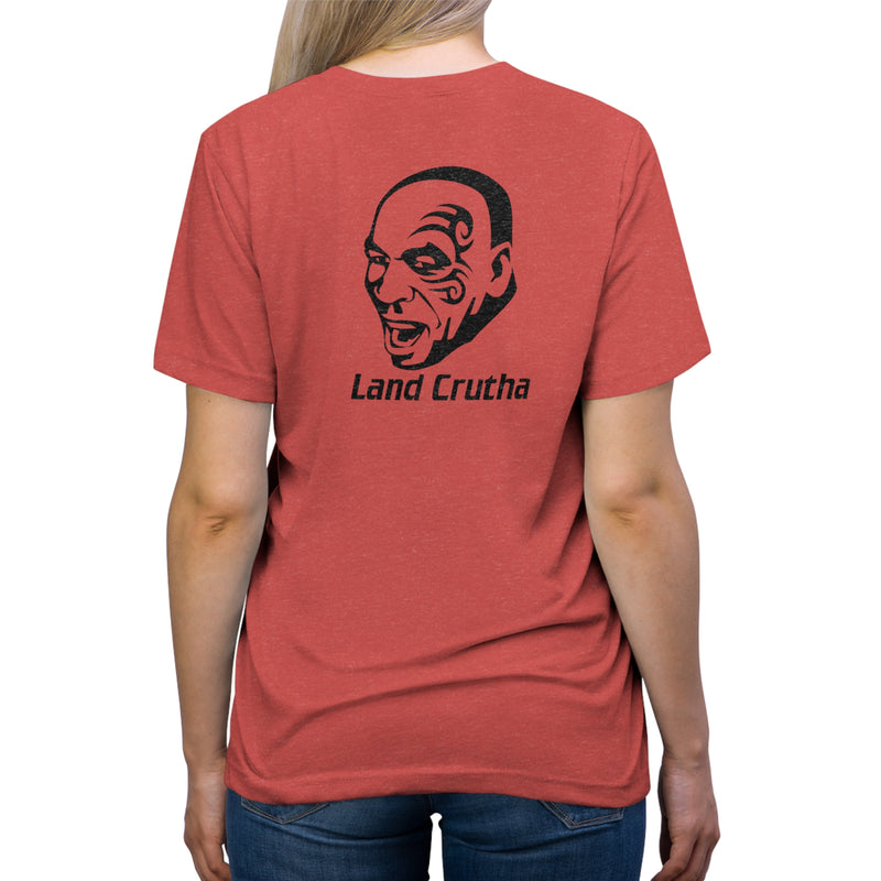 Land Cruiser Mike Tyson Unisex Triblend Tshirt "Land Crutha"