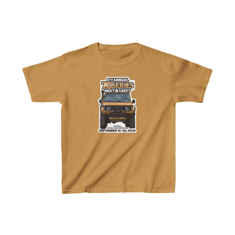 9th Annual 70 Series Meet and Greet Kids Tee - Red Hills Land Cruiser Club - Reefmonkey