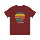 FJ40 Land Cruiser Vintage Sunset Unisex Tee - Reefmonkey Artist Brody Plourde