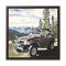 FJ40 Artwork Land Cruiser Canvas Art - Reefmonkey Artist Jesse Clark