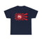 TEQ Rising Sun Style Flag Unisex T shirt - Reefmonkey