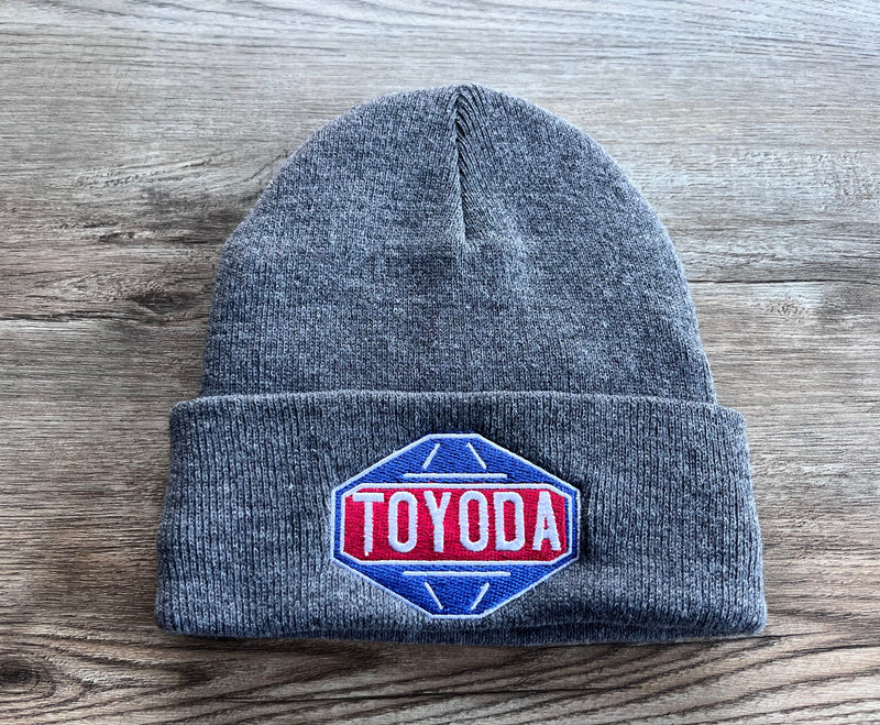 Toyoda Toyota Knitted Embroidered Knit Beanie Toboggan Winter Hat