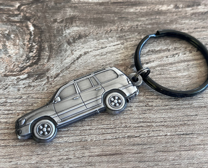 100 Series Land Cruiser Lexus 470 3D Metal Keychain - Reefmonkey