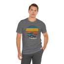 FJ40 Land Cruiser Vintage Sunset Unisex Tee - Reefmonkey Artist Brody Plourde