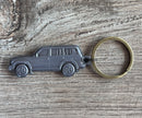 Land Cruiser 80 Series FJ80 FZJ80 3D Metal Key Chain