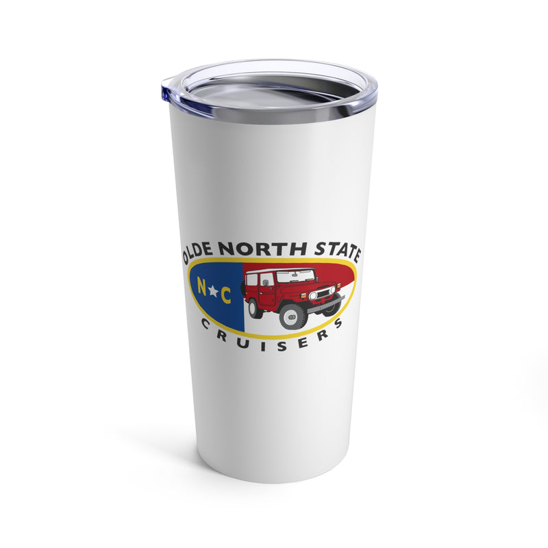 ONSC White Stainless Steel Tumbler Coffee Cup - Reefmonkey