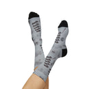 Land Cruiser Gray Polyester Dress Socks - Reefmonkey