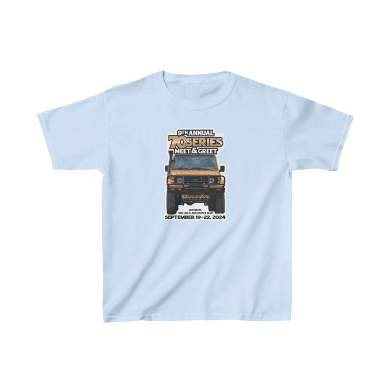 9th Annual 70 Series Meet and Greet Kids Tee - Red Hills Land Cruiser Club - Reefmonkey