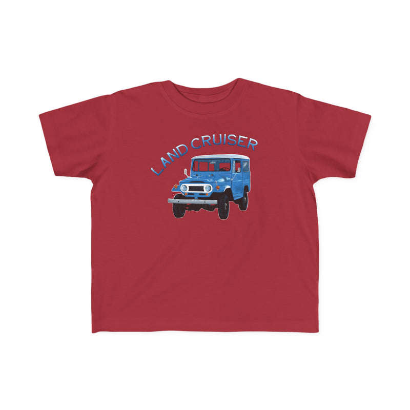 FJ40 Land Cruiser Toddler Tee Kids T Shirt - Reefmonkey Artist Ren Hart