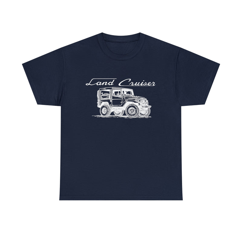 FJ40 Land Cruiser Toyota Tee Unisex T Shirt - Reefmonkey Artist Prisma Denensi