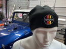 3 Stripe Toyota Knitted Embroidered Skull Cap Knit Beanie Toboggan Winter Hat