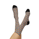 Toyota Gray 3 Stripe Mens Dress Polyester Socks - Reefmonkey
