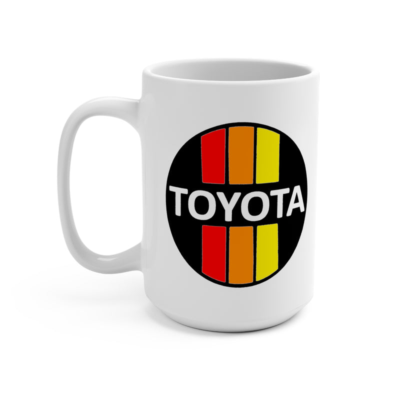 Toyota 3 Stripe Ceramic Coffee Mug Cup - Reefmonkey