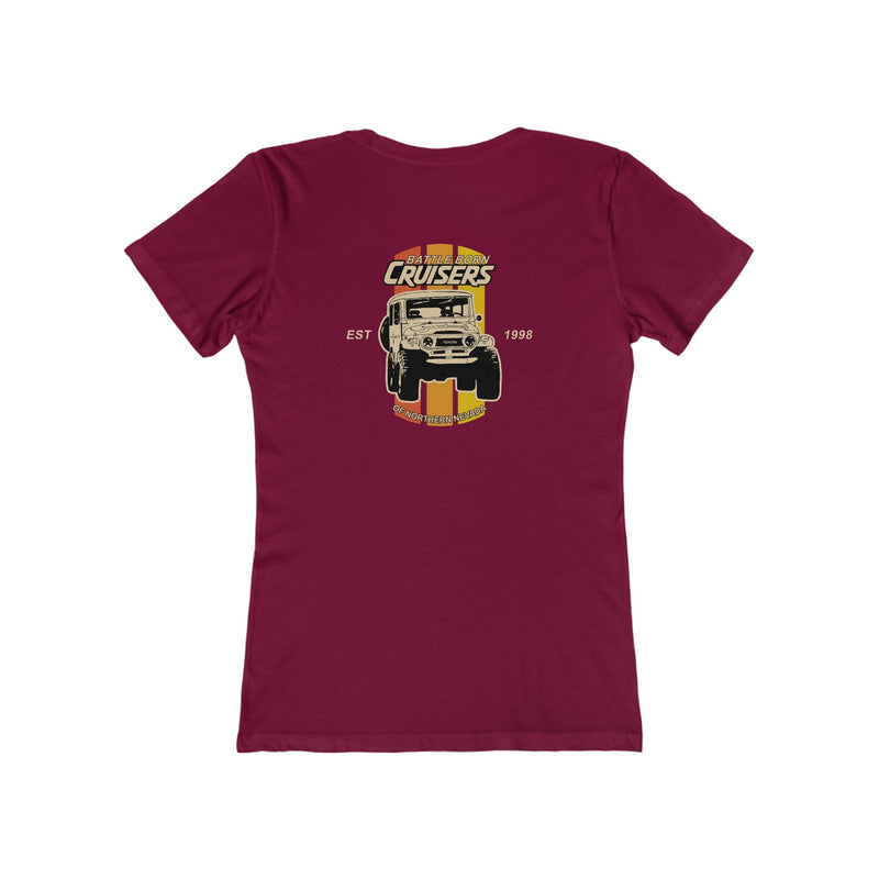 Battle Born Cruisers Womens Boyfriend Tee - Reefmonkey