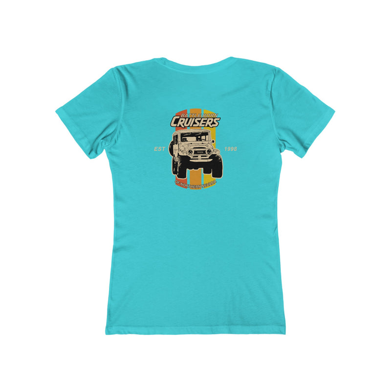 Battle Born Cruisers Womens Boyfriend Tee - Reefmonkey