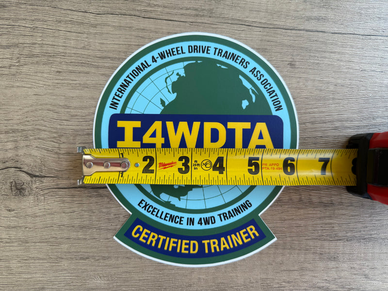I4WDTA Decal Sticker (CERTIFIED TRAINERS ONLY)