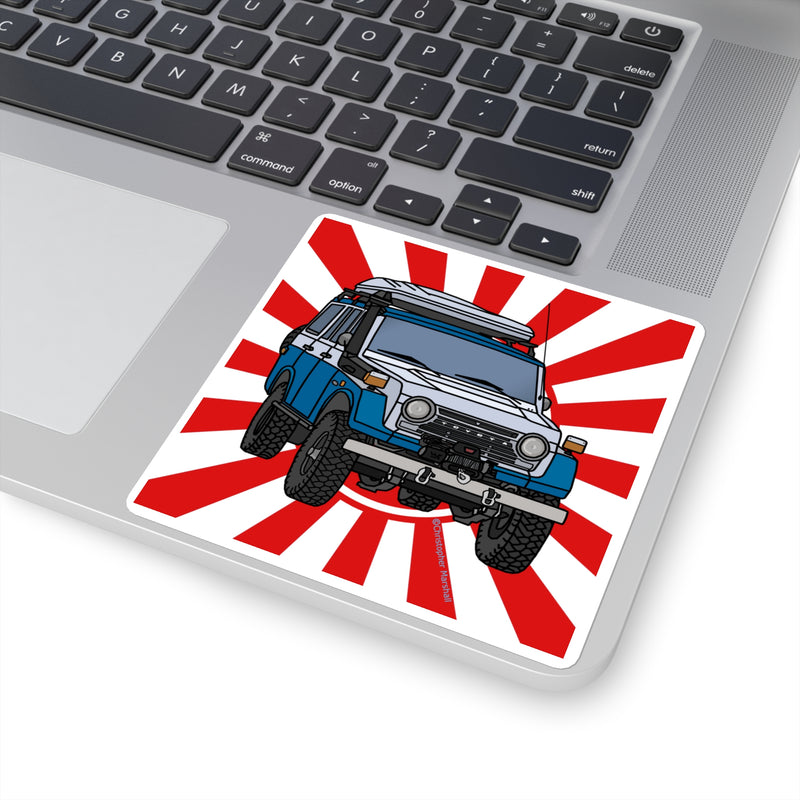 FJ55 Land Cruiser Toyota Decal Sticker - Reefmonkey Artist Christopher Marshall