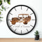 Land Cruiser FJ40 Wood Grain Wall Clock - Reefmonkey