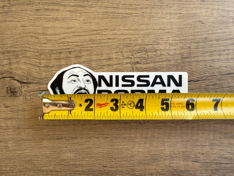 Nissan Dorma Opera Decal Bumper Sticker