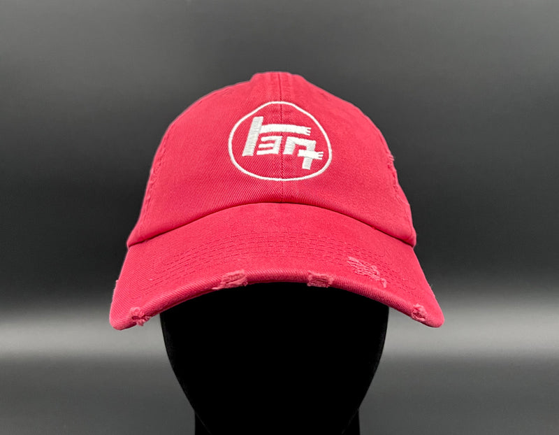 Teq Toyota Unstructured Distressed Twill Dad Cap Baseball Hat - Reefmonkey