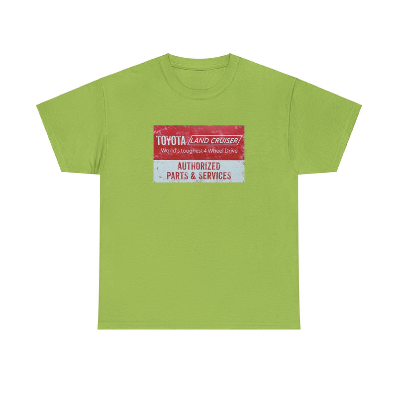 Yukon Signs Toyota Vintage Sign Unisex Cotton Tee - Reefmonkey