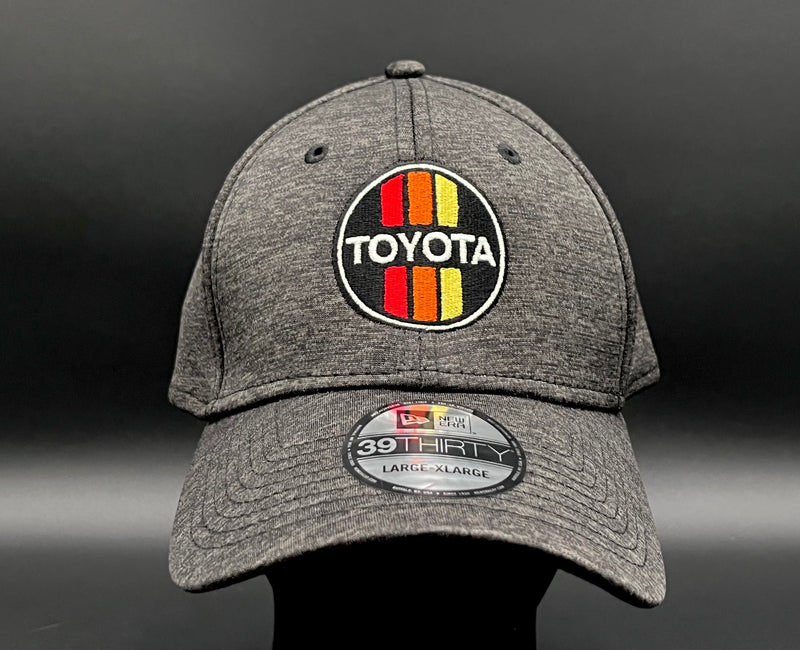 Toyota 3 Stripe New Era Fitted 39Thirty Stretch Mesh Baseball Cap Hat - Reefmonkey