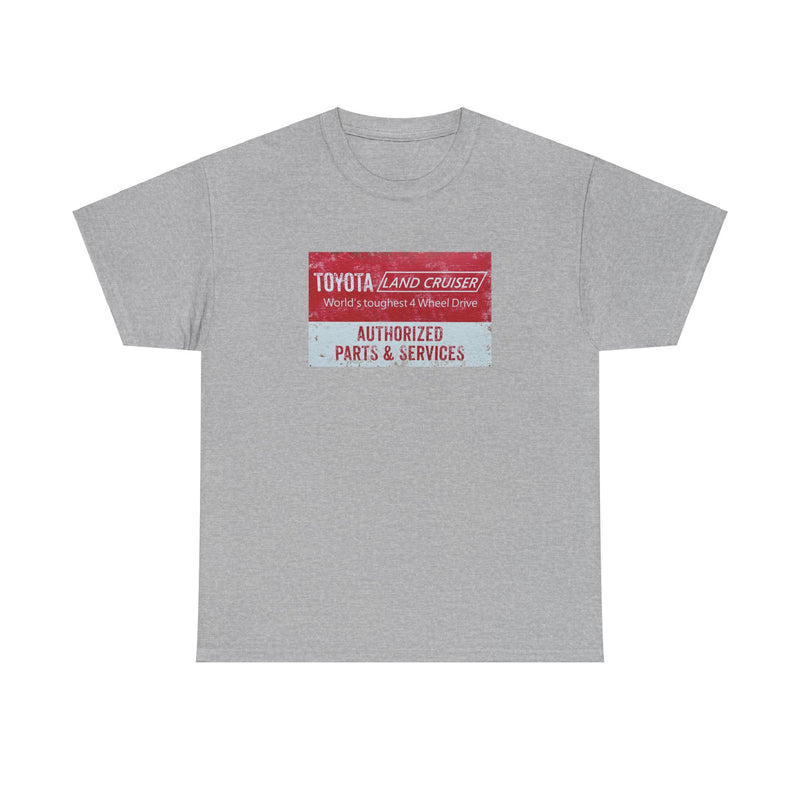 Yukon Signs Toyota Vintage Sign Unisex Cotton Tee - Reefmonkey