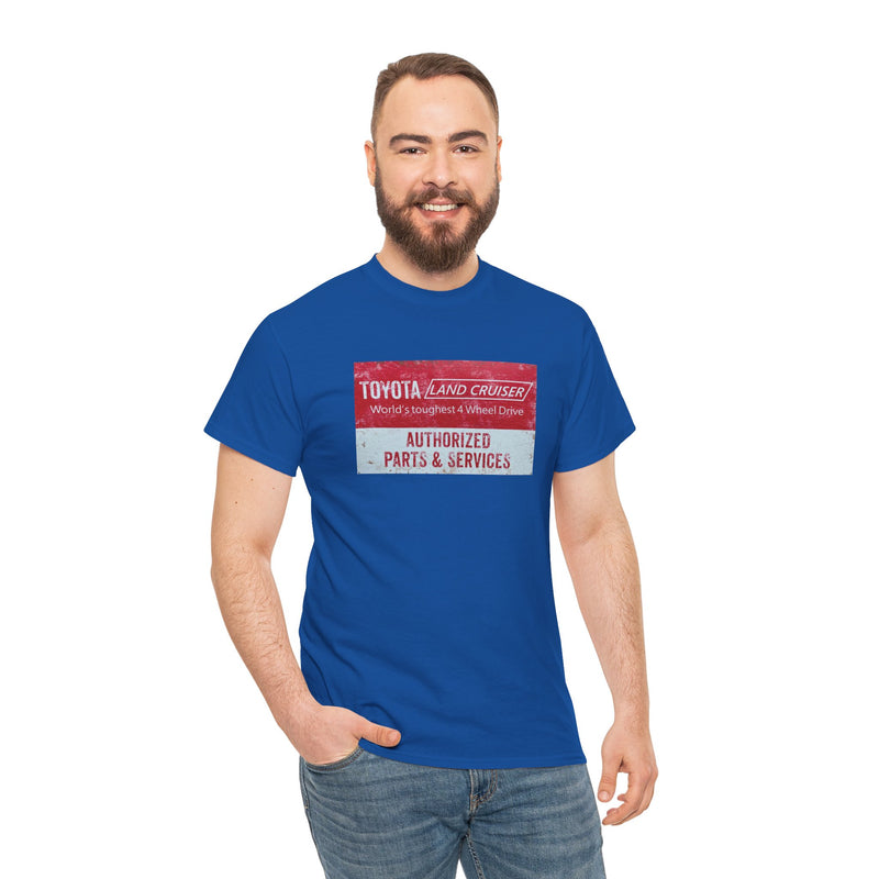 Yukon Signs Toyota Vintage Sign Unisex Cotton Tee - Reefmonkey