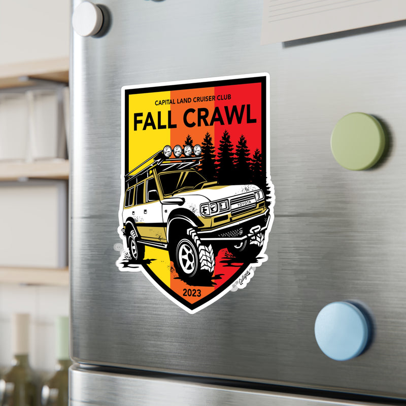 Capital Land Cruiser Club Fall Crawl 2023 Decals