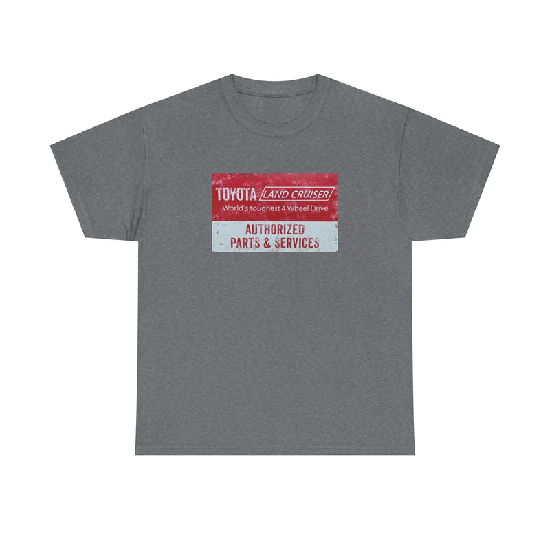 Yukon Signs Toyota Vintage Sign Unisex Cotton Tee - Reefmonkey