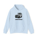 70 Series Land Cruiser Hooded Unisex Sweatshirt Hoodie - Reefmonkey Artist Prisma Denesi