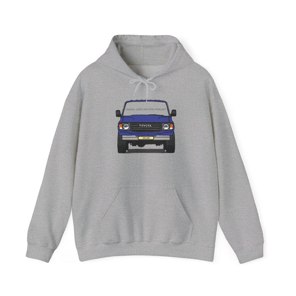 Classic Land Cruisers Podcast Unisex Hooded Sweatshirt - Reefmonkey