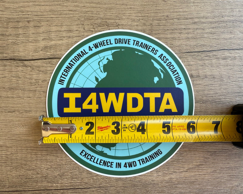 I4WDTA Decal Sticker (CERTIFIED TRAINERS ONLY)