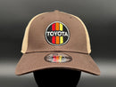 Toyota 3 Stripe New Era Fitted 39Thirty Stretch Mesh Baseball Cap Hat - Reefmonkey