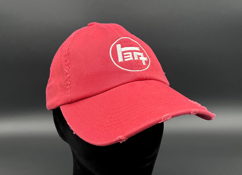 Teq Toyota Unstructured Distressed Twill Dad Cap Baseball Hat - Reefmonkey