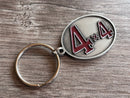 4x4 Toyota Land Cruiser FJ45 Keychain Metal Key Chain