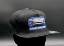 200 Series Land Cruiser Embroidered Snapback Flat Brim Baseball Hat - Reefmonkey