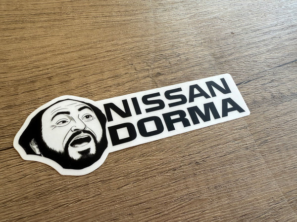Nissan Dorma Opera Decal Bumper Sticker