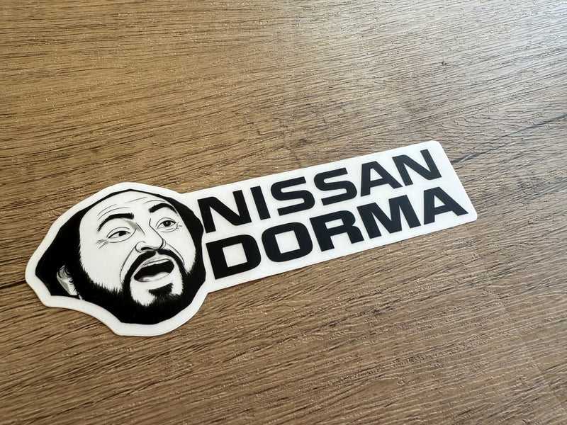 Nissan Dorma Opera Decal Bumper Sticker