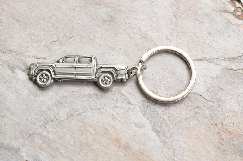 Toyota Tacoma Truck Metal 3D Key Chain