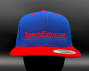 Toyota Land Cruiser Flat Brim Structured Snap Back Baseball Hat Cap - Reefmonkey