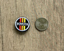Toyota 3 Stripe 1" Logo Morale Truck Headliner Back Pack Patch