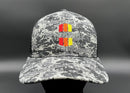 Toyota 3 Stripe TEQ Digital Camo Embroidered Structured Trucker Hat - Reefmonkey