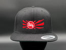 Rising Sun TEQ Toyota Flat Brim Structured Snap Back Baseball Hat Cap - Reefmonkey