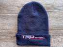 TRD Sport Toyota Knitted Embroidered Knit Beanie Toboggan Winter Hat