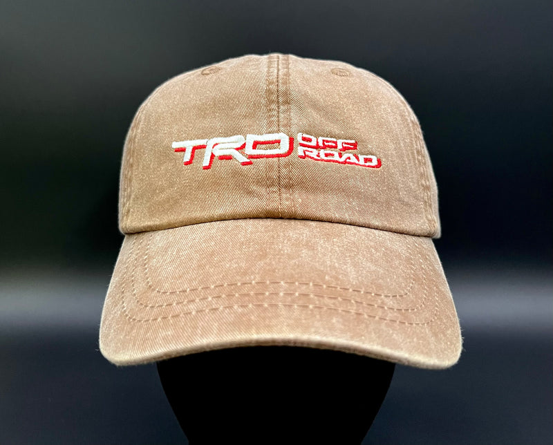 TRD Off Road Toyota Unstructured Pigment Dyed Cotton Twill Hat - Reefmonkey